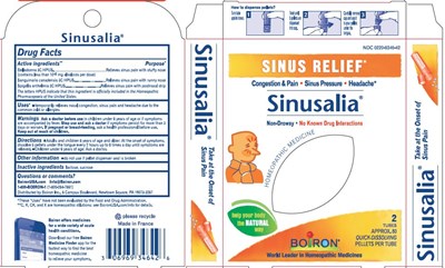 Label (Sinusalia Pellets)